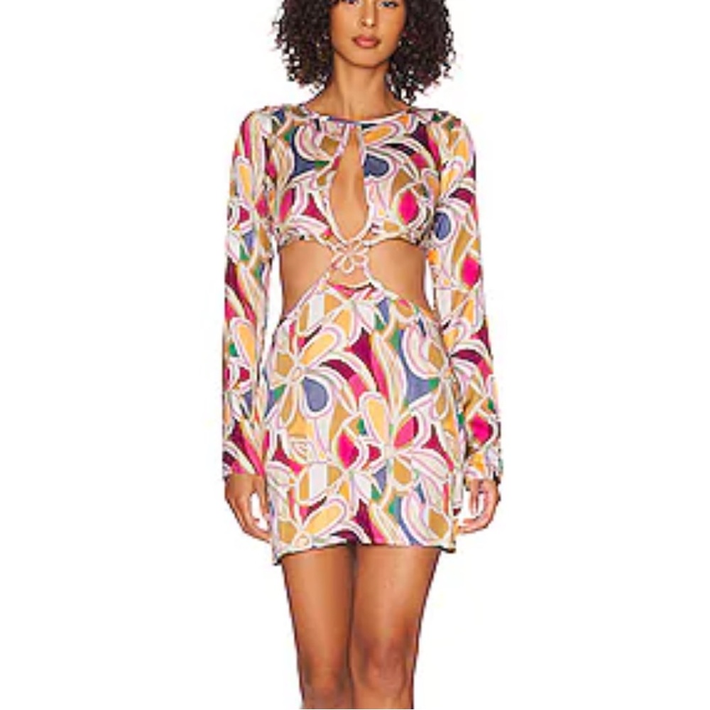 FOR LOVE & LEMONS Thora Cutout Mini Dress